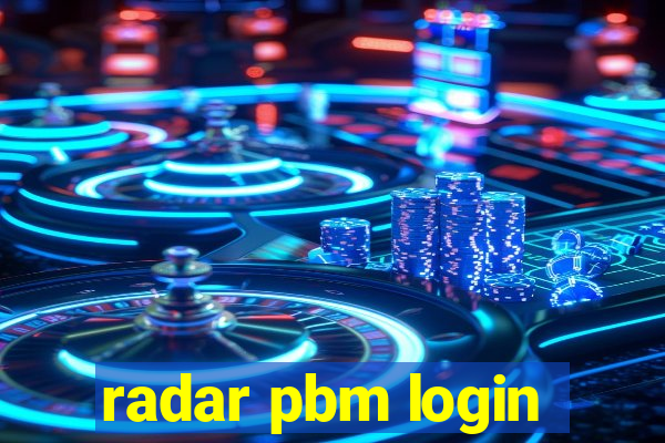 radar pbm login